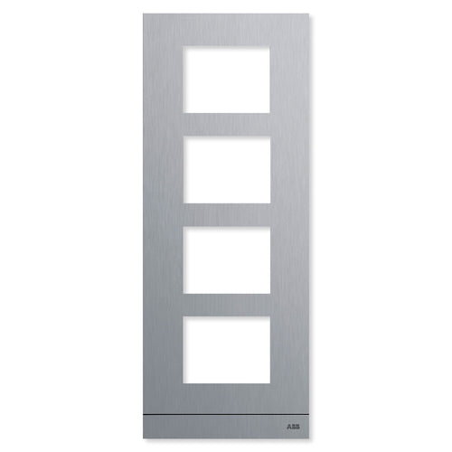 ABB-Welcome IP Outdoor Station Frame without A/V Module, Stainless Steel