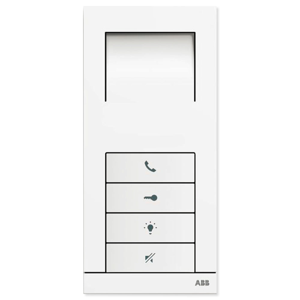 ABB-Welcome Audio Hands-Free Indoor Station, 4 Buttons