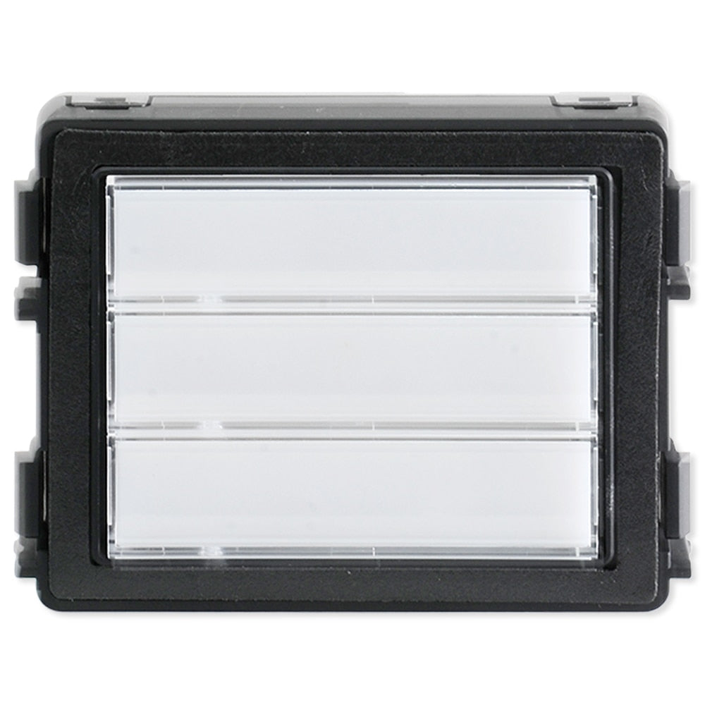 ABB-Welcome Pushbuttons Module, 3-Row Pushbutton for 3/6 Calls