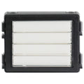 ABB-Welcome Pushbuttons Module, 4-Row Pushbutton for 4/8 Calls