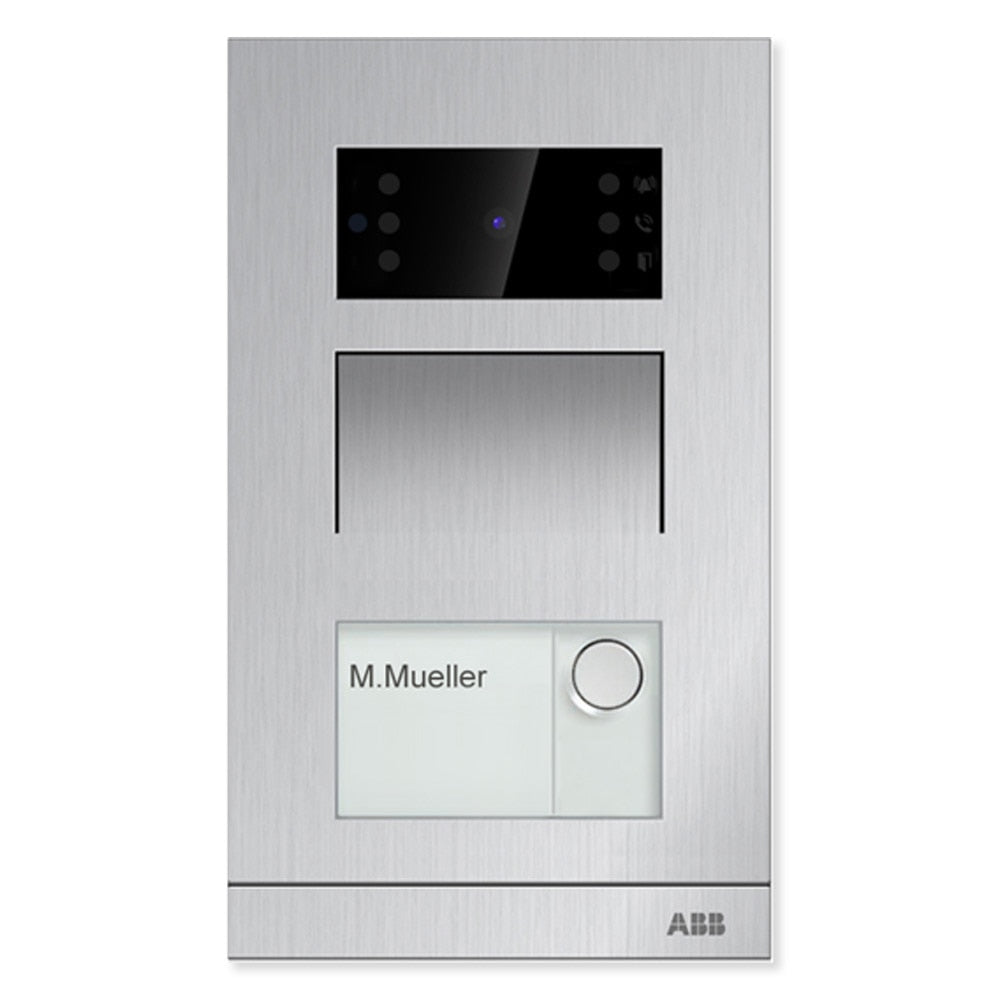 ABB Welcome IP Mini Video Outdoor Station with Flush Mounting Box