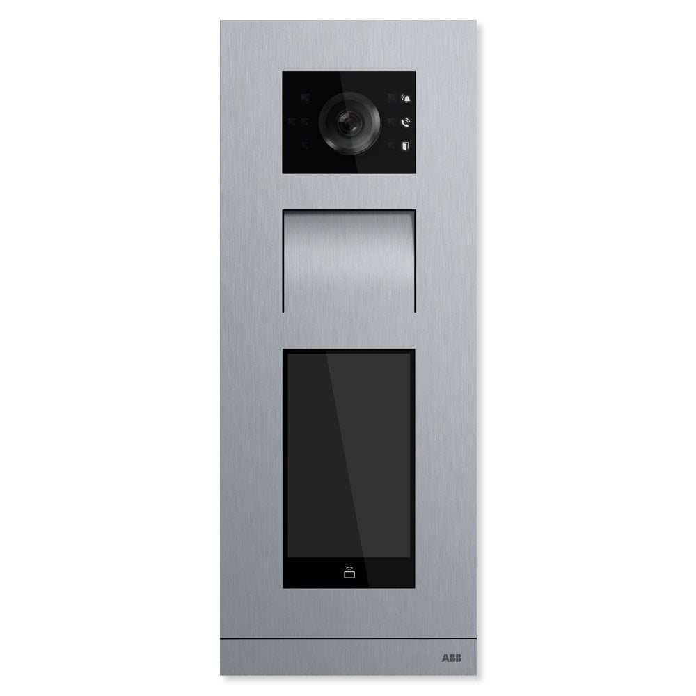 ABB-Welcome IP Video Outdoor Station, Touch 5 In., Stainless Steel