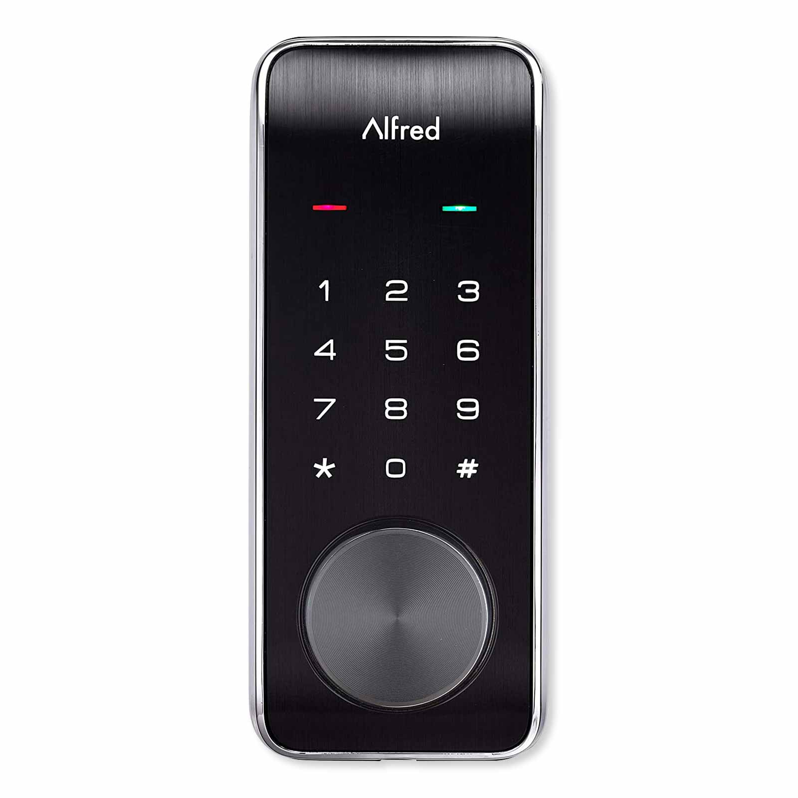 Alfred DB2 Deadbolt Smart Lock with Touchscreen, Bluetooth, with Key