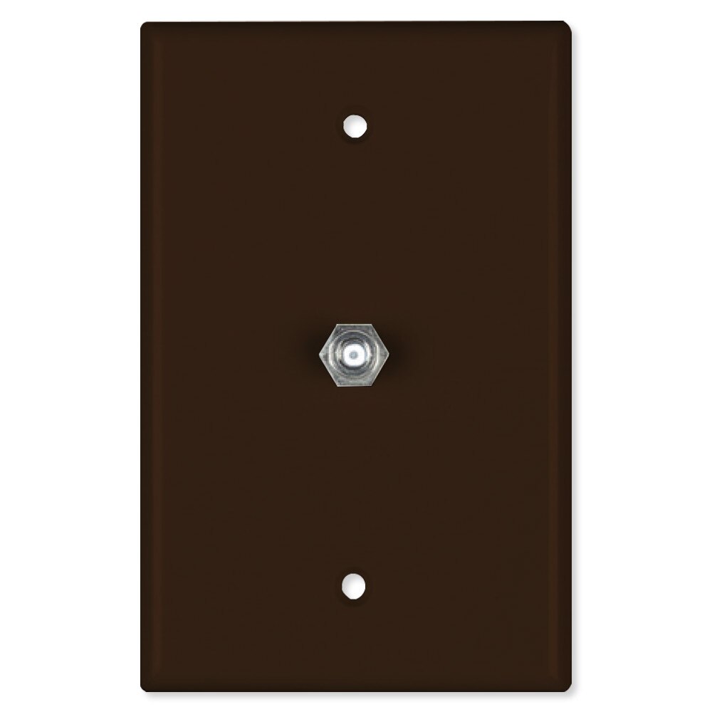 Datacomm Coax Wall Plate