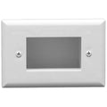 DataComm Easy Mount Recessed Cable Access Wallplate