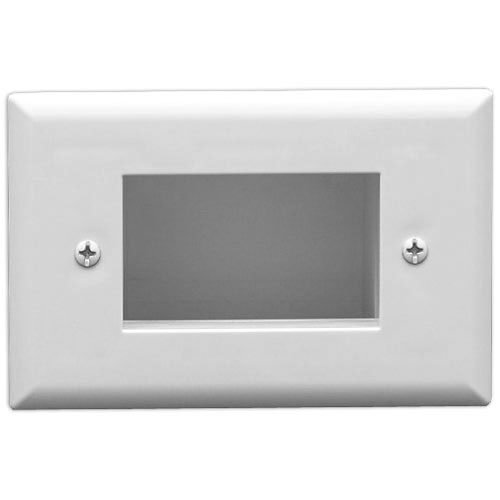 DataComm Easy Mount Recessed Cable Access Wallplate