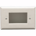 DataComm Slim Fit Easy Mount Recessed Cable Access Wallplate