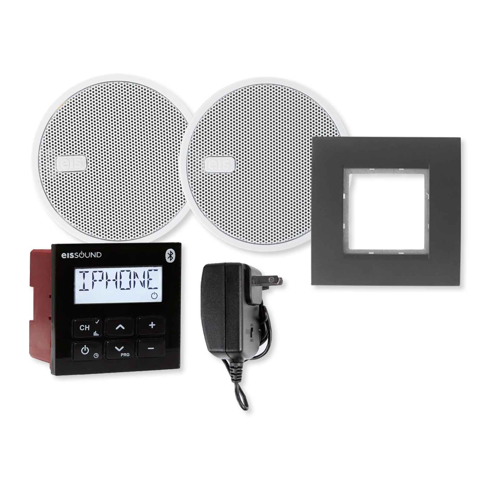 KBSOUND In Wall PREMIUM Bluetooth Audio Receiver Kit, USA, 2.5 In.