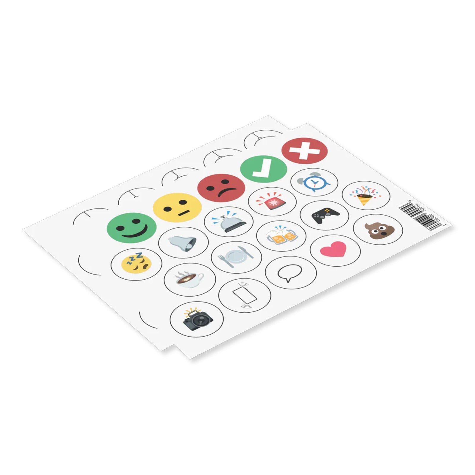 Flic Button Sticker Sheet