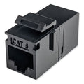Simply45 Cat6 Unshielded Keystone Feed-Thru Coupler
