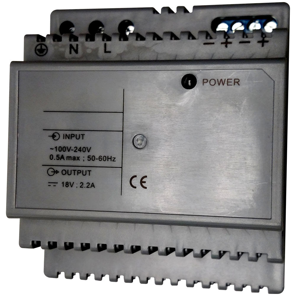IST Video Door Remote Power Supply, 18V, 2.2A
