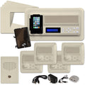 IST RETRO Music & Intercom System Package, 4 Rooms (Horizontal Frames)