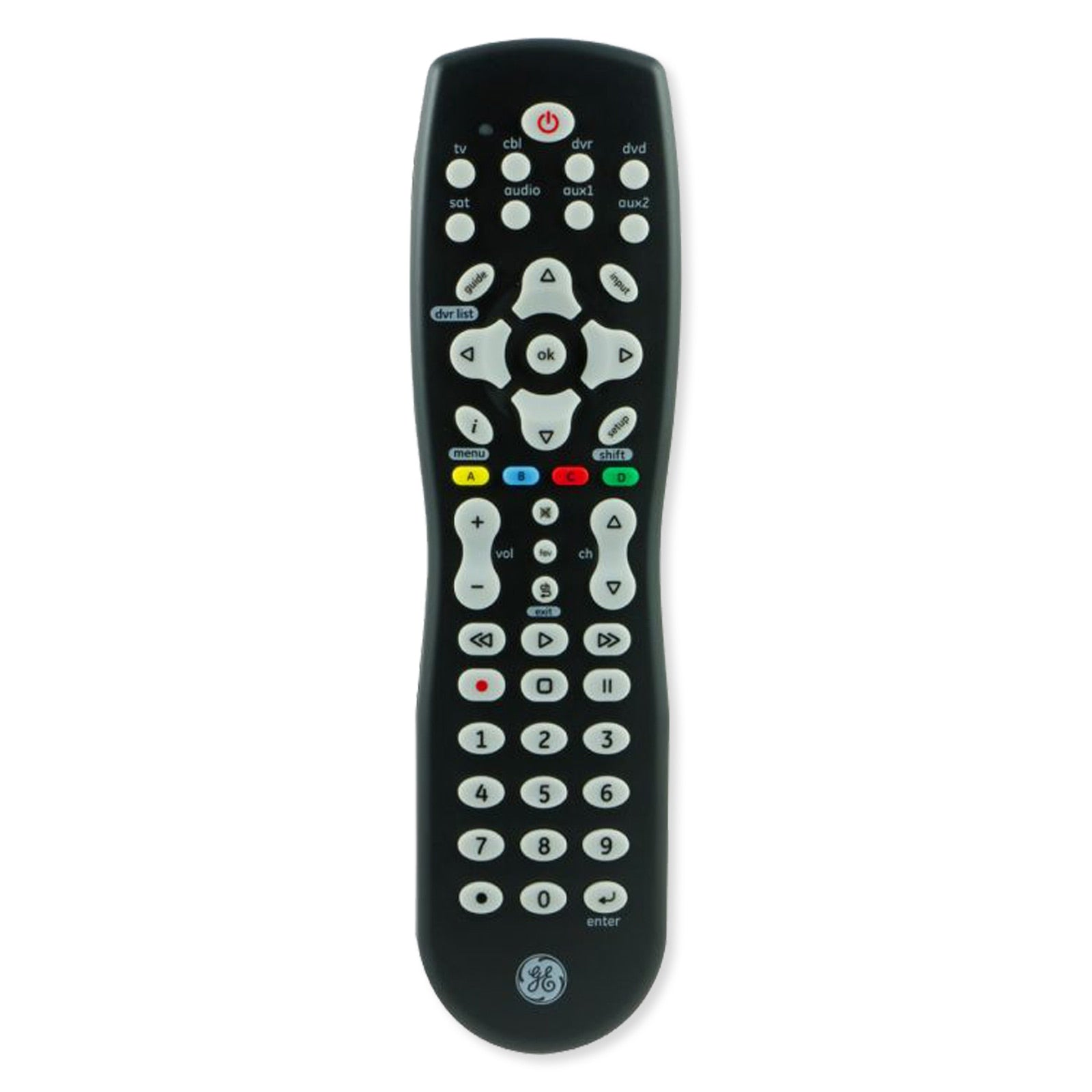 GE 8-Device Universal Remote Control, Black – Discount Home Automation