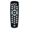 GE 3-Device Universal Remote Control, Infrared Black