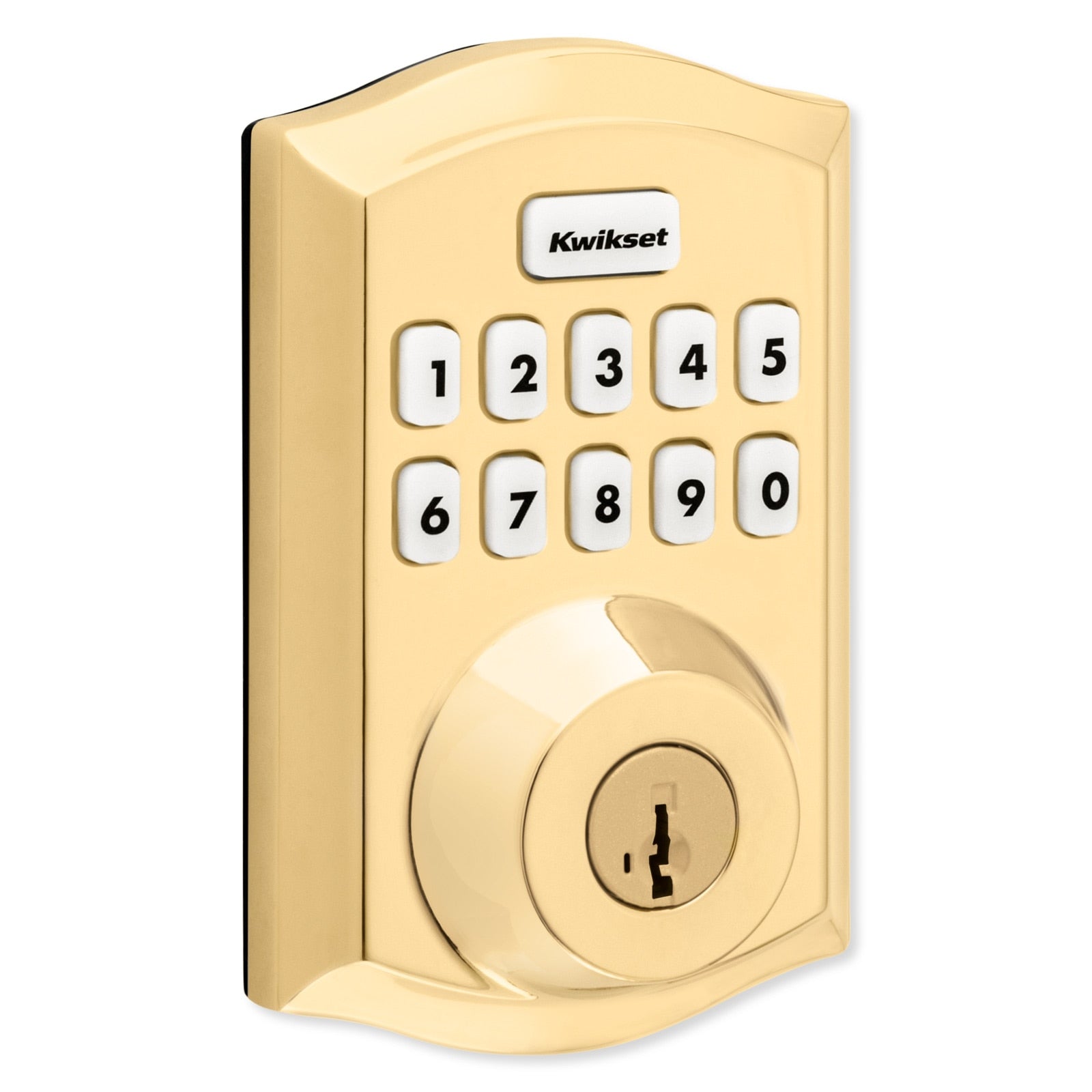 Kwikset Home Connect 620 Smart Lock, Z-Wave 700 Long Range, Traditional with Deadbolt