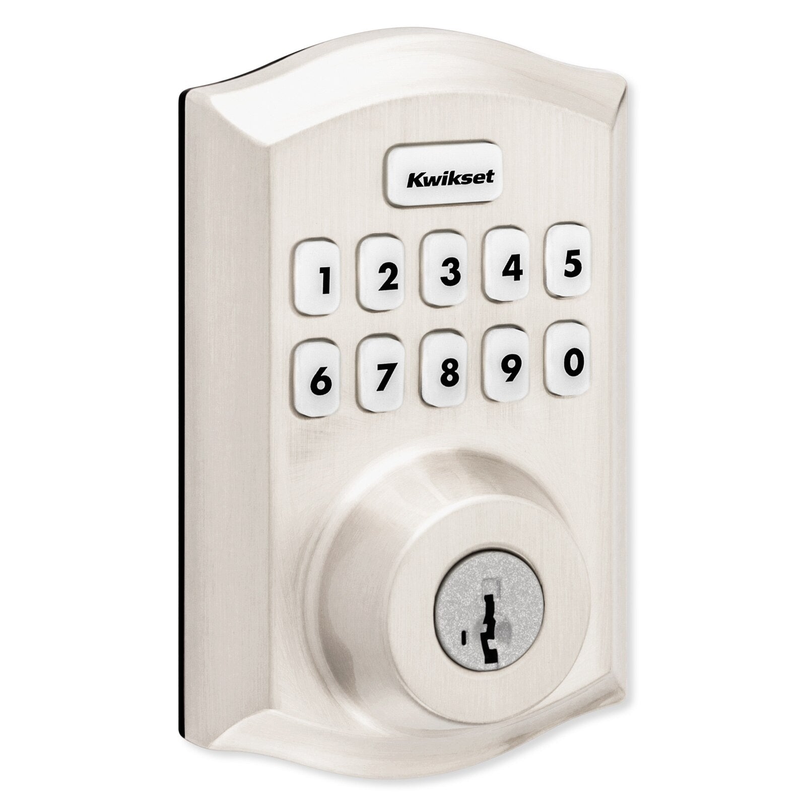 Kwikset Home Connect 620 Smart Lock, Z-Wave 700 Long Range, Traditional with Deadbolt
