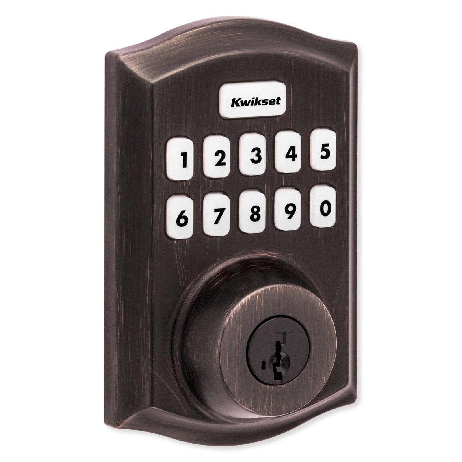 Kwikset Home Connect 620 Smart Lock, Z-Wave 700 Long Range, Traditional with Deadbolt