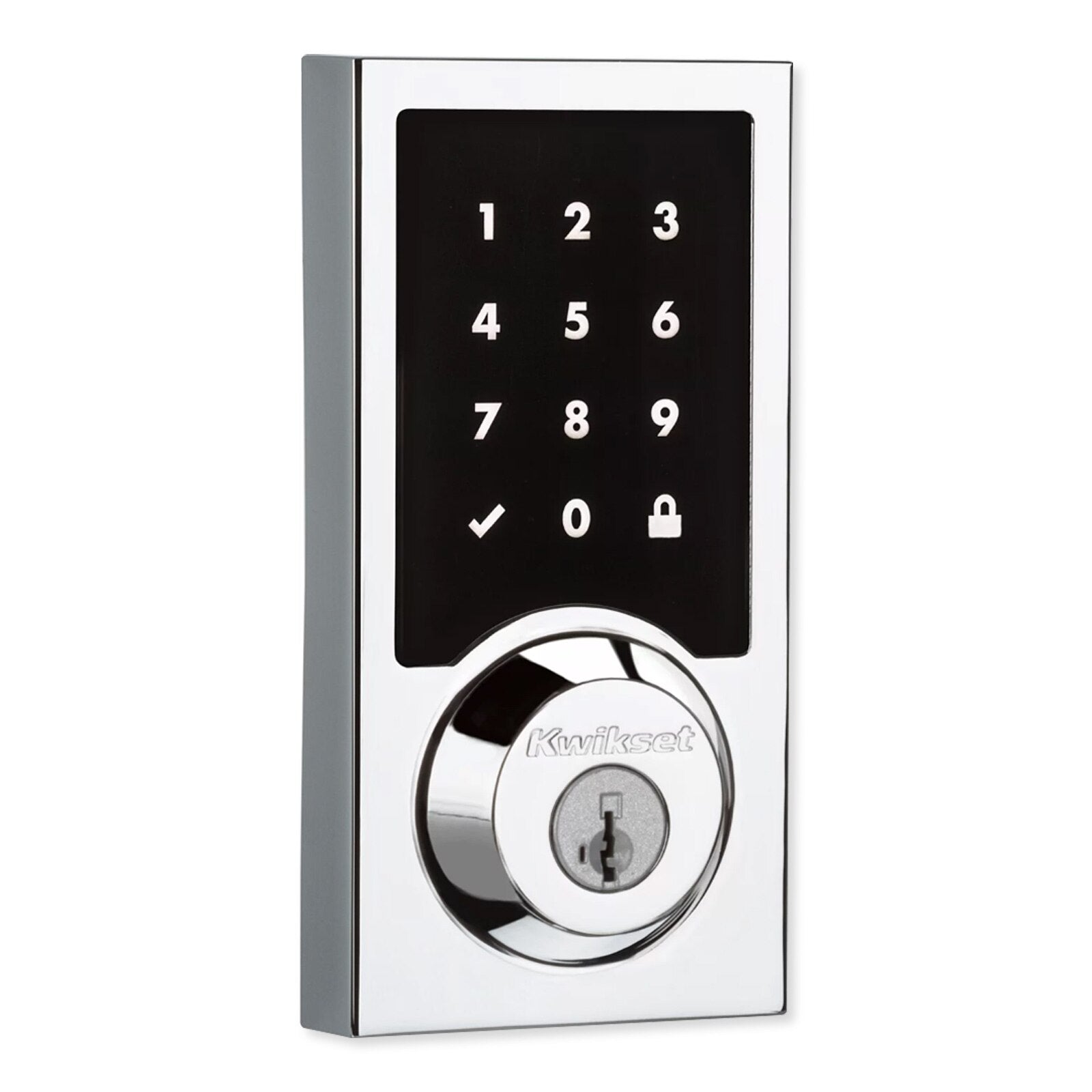 Kwikset Home Connect 918 Touch Screen Smart Lock, Z-Wave, Contemporary with Deadbolt