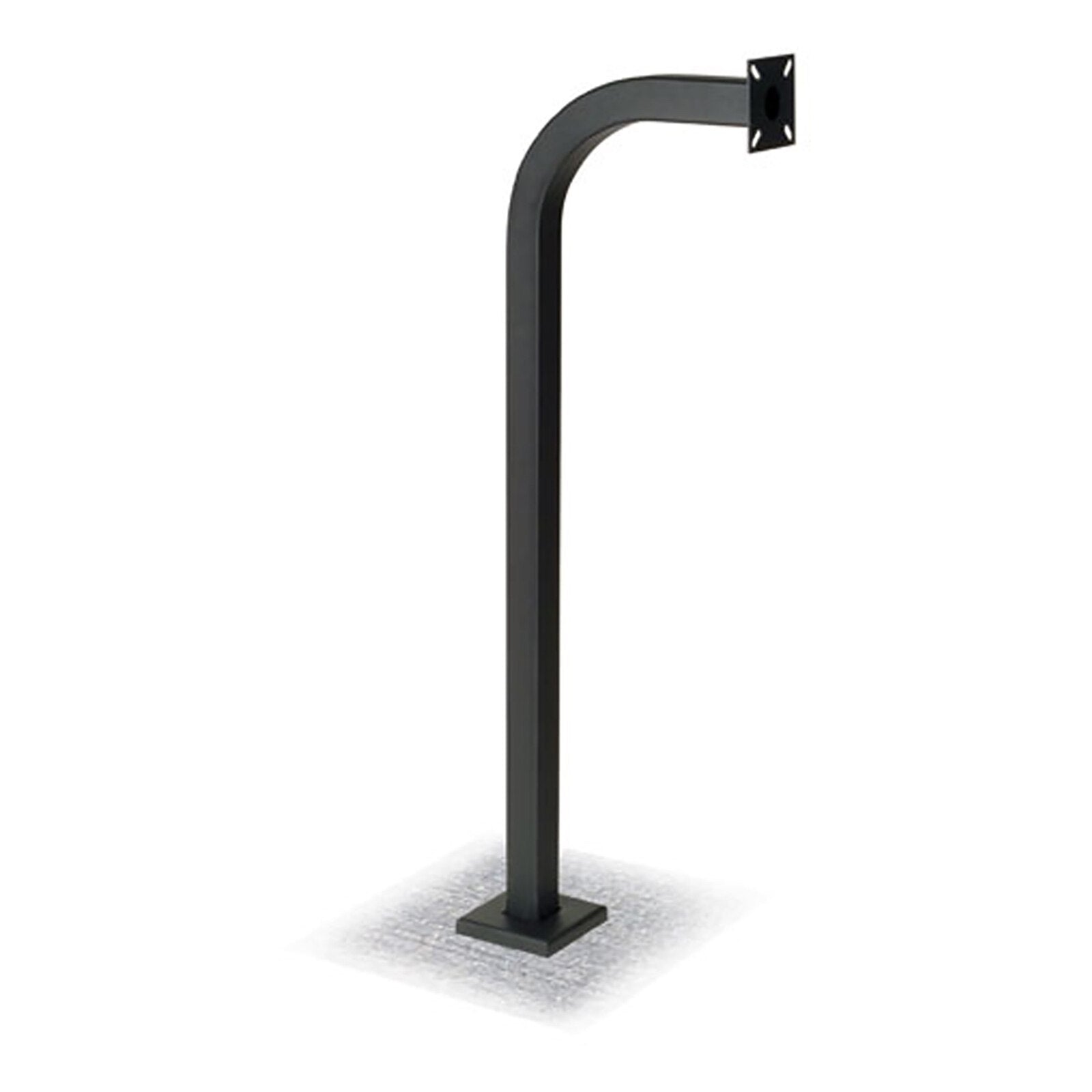Linear Residential Entry System Gooseneck Pole