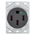 Leviton 50A Heavy Duty Flush Mount Receptacle for EV Charging Stations