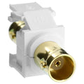 Leviton QuickPort BNC Snap-In Connector (Gold-Plated)