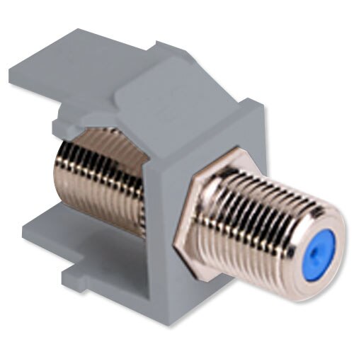 Leviton QuickPort F Snap-In Connector