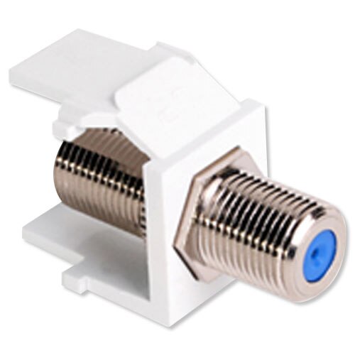 Leviton QuickPort F Snap-In Connector