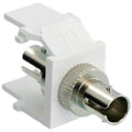 Leviton QuickPort ST Fiber Optic Snap-In Connector, Zirconia Ceramic Sleeve