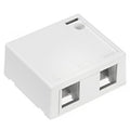Leviton QuickPort Surface-Mount Box, 2-Port