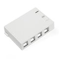 Leviton QuickPort Surface-Mount Box, 4-Port