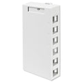 Leviton QuickPort Surface-Mount Box, 6-Port