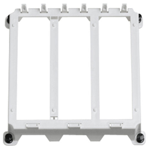 Leviton Structured Media Center Compact Expansion Plastic Bracket (for 3 Expansion Boards)