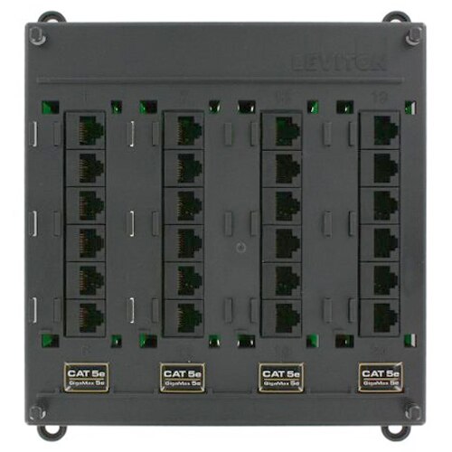 Leviton Twist & Mount Patch Panel