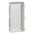 Leviton Wireless Structured Media Enclosure, No Cover, Plastic, White, 28 In.