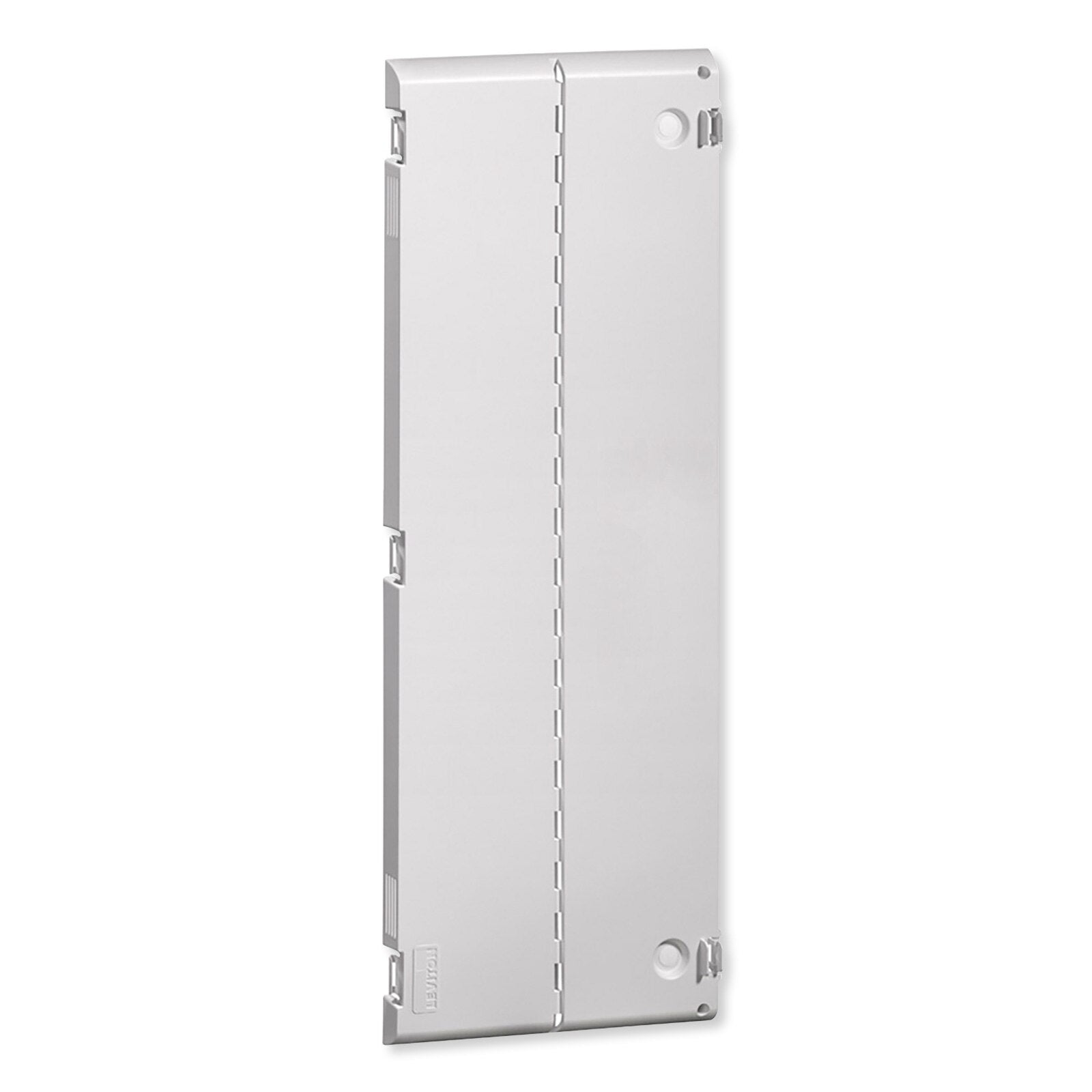 Leviton Vented Hinged Door, 6 Pack, Plastic,  White