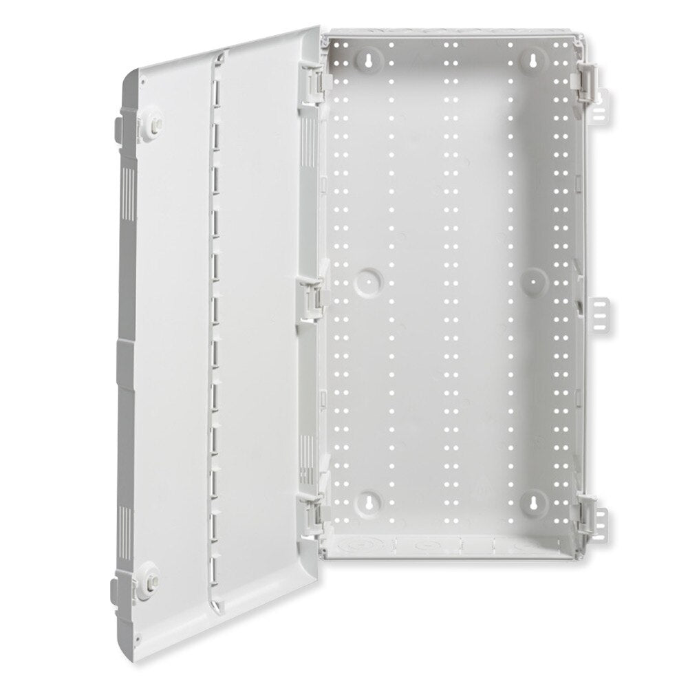 Leviton Wireless Plastic Structured Media Enclosure with Vented Hinged Door