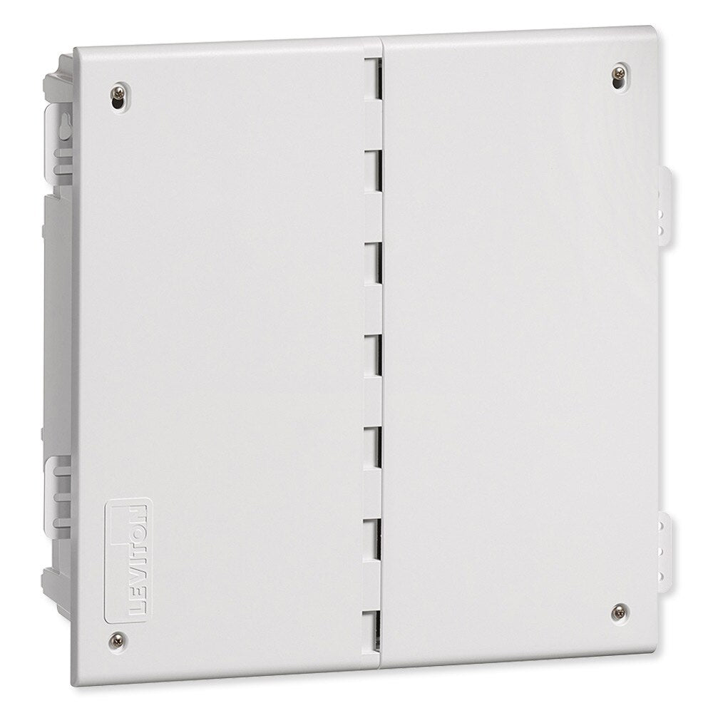 Leviton Plastic Wireless Structured Media Enclosure With Vented Cover