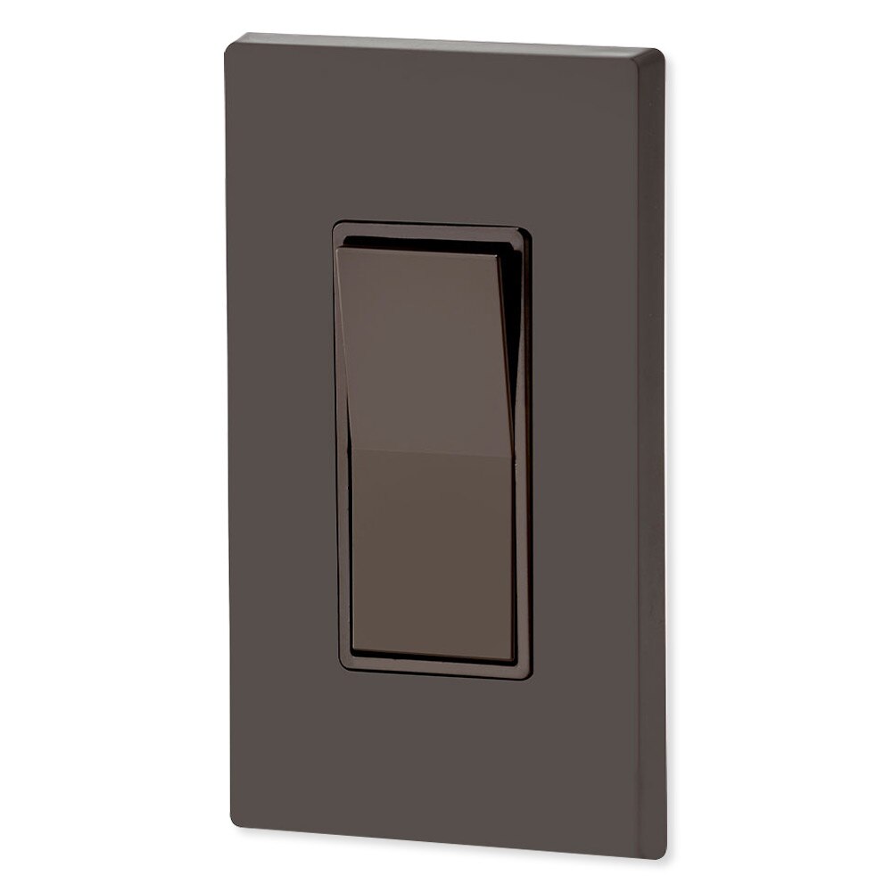 Leviton Decora Rocker Single-Pole AC Quiet Switch, 15A, 120/277V