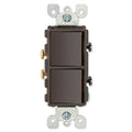 Leviton Decora Combination Wall Switch (Dual Switch)
