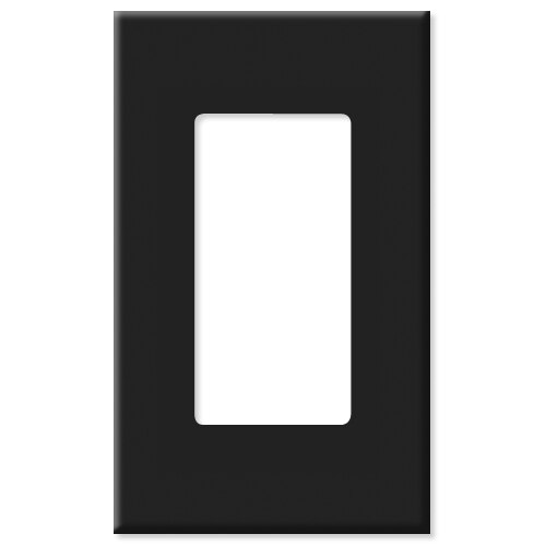 Leviton Decora Plus Screwless Snap-On Wallplate, 1-Gang