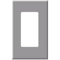 Leviton Decora Plus Screwless Snap-On Wallplate, 1-Gang