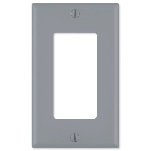 Leviton Decora Wallplate, 1-Gang