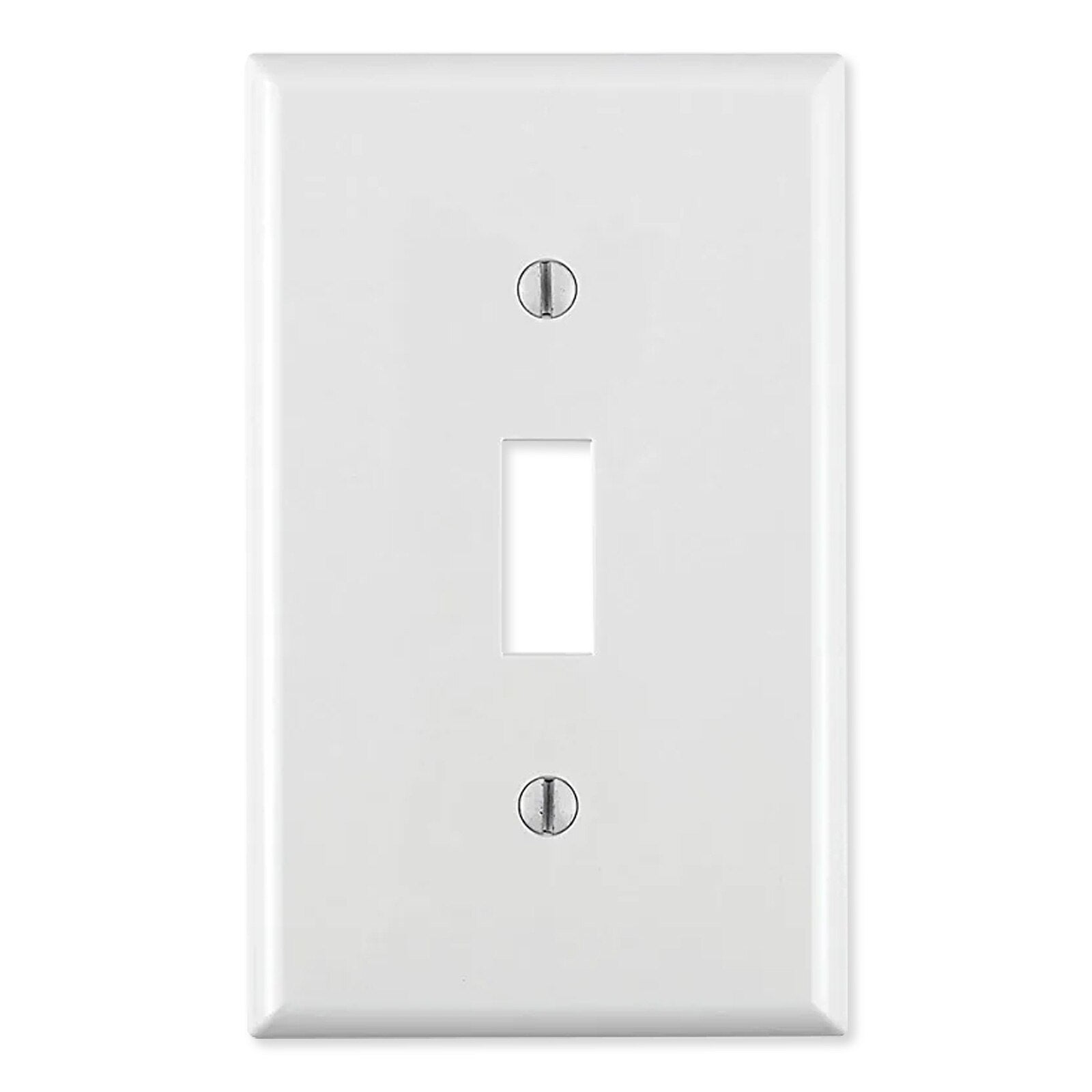 Leviton 1-Gang Toggle Device Switch Wallplate, Standard Size