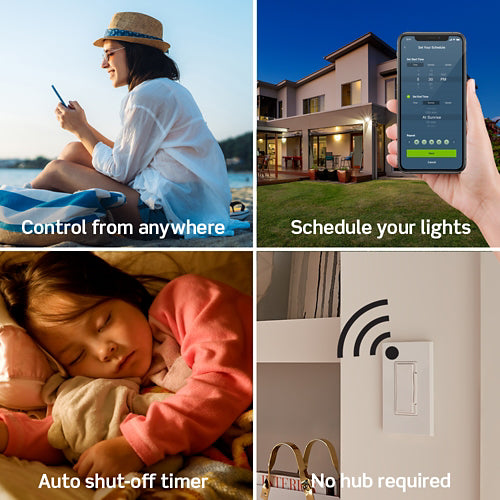 Leviton Decora Smart Wi-Fi Switch, Neutral Required