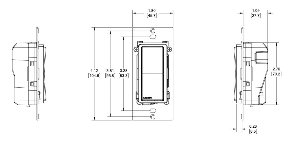Leviton Decora Smart Wi-Fi Switch, Neutral Required