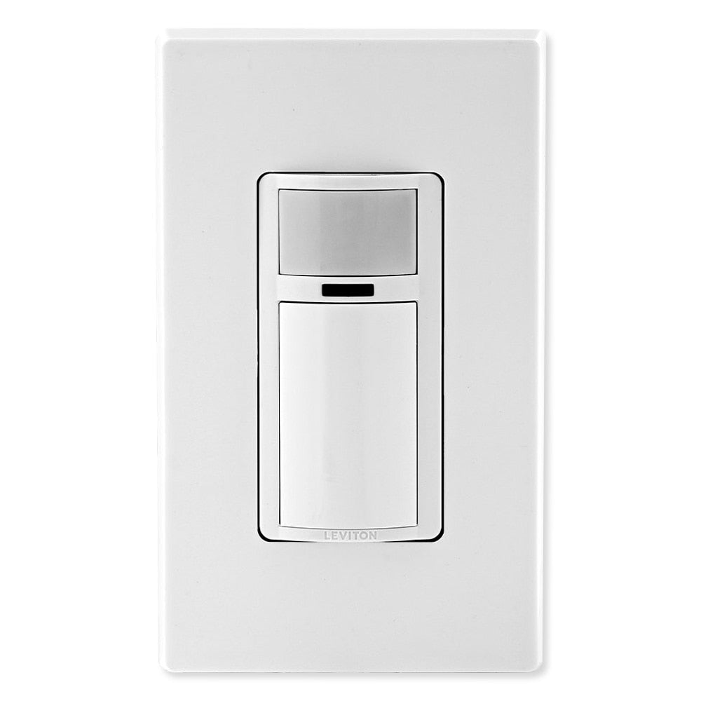 Leviton Decora In-Wall Motion Occupancy Sensor Switch, Auto-On, 5A, Single-Pole or 3-Way