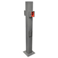 Leviton Evr-Green EVSE Pedestal Mounting Pole and Base