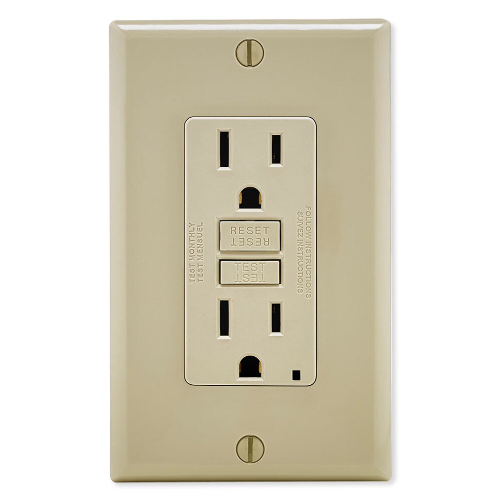 Leviton SmartlockPro Slim GFCI Receptacle, 15A