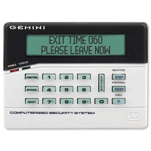Napco Gemini Custom Alphanumeric Keypad