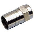 On-Q/Legrand F Hex-Crimp Connector, RG6 Quad